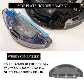 DianSung Wipes Plate Holder Holder for Ecovacs Deebot T9 Max/T8/T8AIVI/N8 Pro/N8 Pro/N8 Pro Plus/DX93/DDX96 Wiping Cloth Rack Wipe Cloth Holder Cleaning Tool