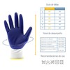 EXBRIECO Professional Work Gloves 3, 6, 12, 60, 120 or