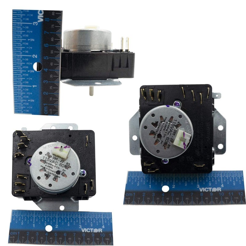 Supplying Demand W10185981 Gas Clothes Dryer Timer Replacement 115VAC 60Hz