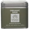 Organic Islands Herbs Greek Sage Single Cube Tin, 25 g