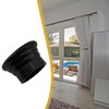 VAKTOK Curtain rod ends decorative cap curtain finials curtain rail
