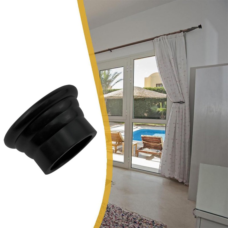 VAKTOK Curtain rod ends decorative cap curtain finials curtain rail