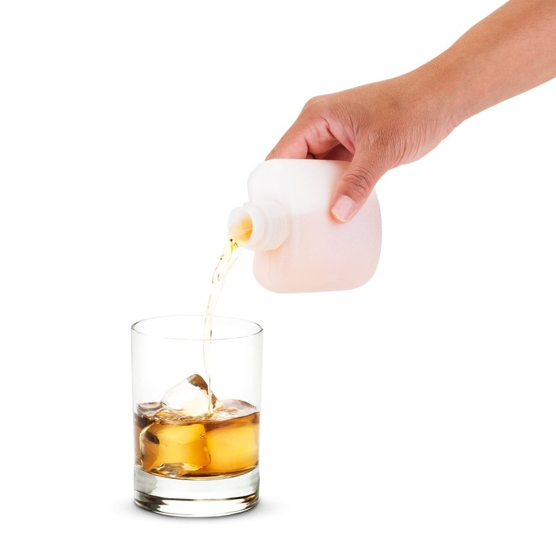True Rogue Plastic Flask for Liquor - Hidden & Discreet