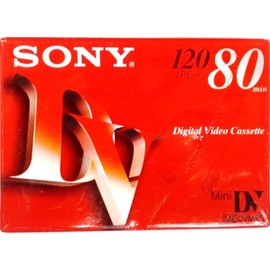 SONY DVM80R3 ミニDVカセット(ICメモリー無し)
