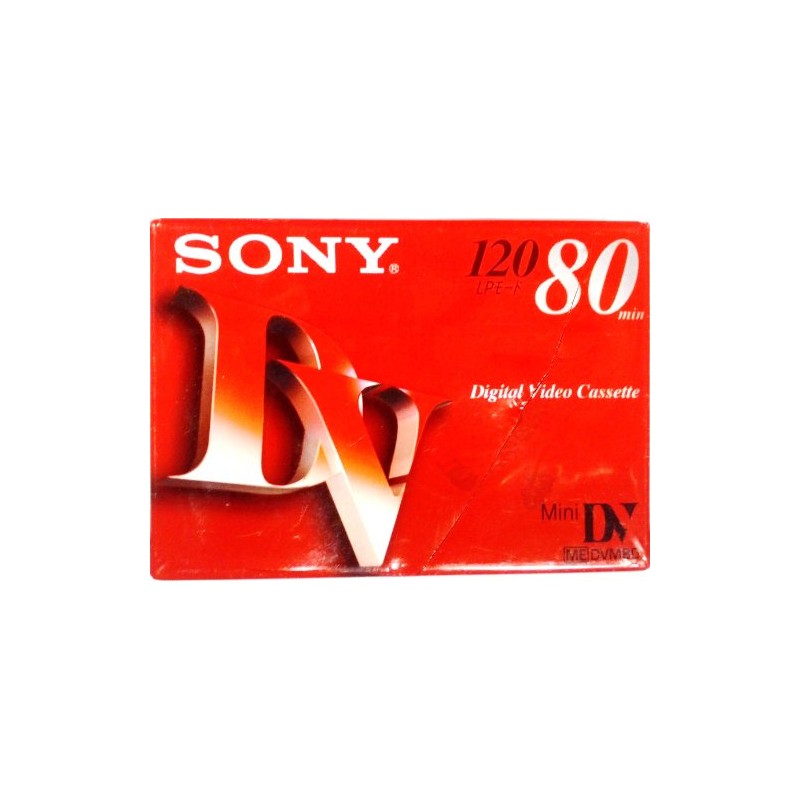 SONY DVM80R3 ミニDVカセット(ICメモリー無し)