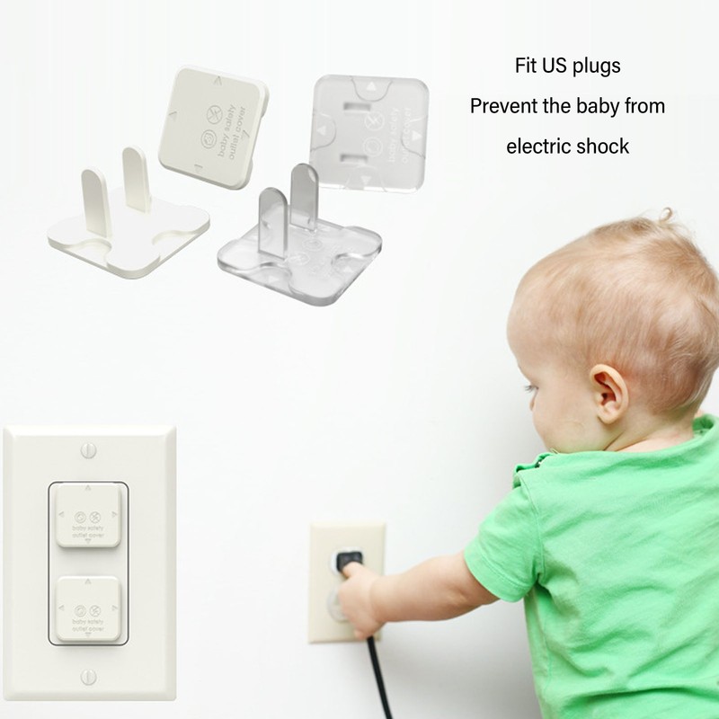 50Pcs Electrical Outlet Plug Cover Safety Protection Outlet Protector Cap