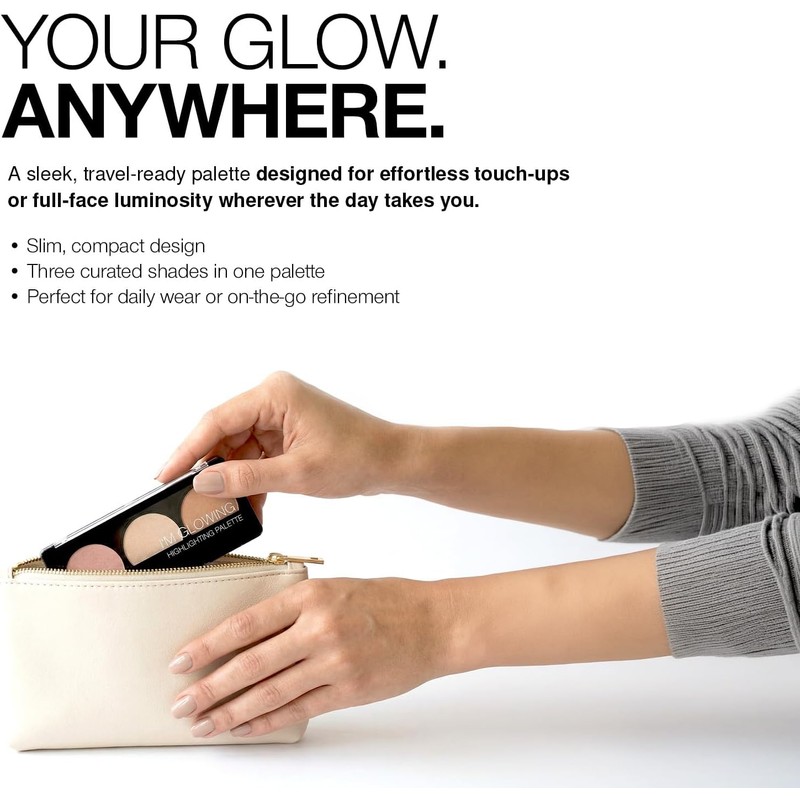 Iluminador Palladio GIP01 – Brillo en Polvo 3 Tonos