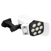 Solar LED Wall Light Simulated Camera Induction Lamp Remote Control