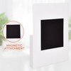 Wisebom Magnetic File Holder, 2 Pieces, Magnetic Paper Holder, Document