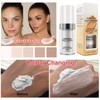 30ML Flawless Colour Changing Warm Skin Tone Foundation,Naturally Blends Moisturizing