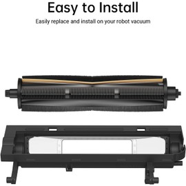 dreame TriCut Brush Compatible with L10s Ultra/L20 Ultra/L10s Pro Ultra/X30 Ultra/X40 Ultra/L30 Ultra/L40 Ultra/L10s Ultra Gen 2/X40 Master Robotic Vacuum, Ideal for Pet Hair, Carpet and Hard Floor