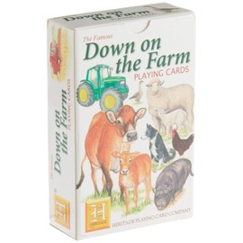 Heritage Playing Cards - Down on the Farm Playing Cards [Toy]