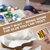 Ceramic Super Glue Liquid, Clear Instant Cyanoacrylate Adhesives for Ceramic