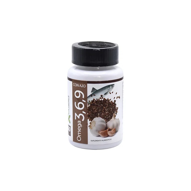 Kit: Omega 3, 6, 9 Con Ajo 60 Cápsulas +