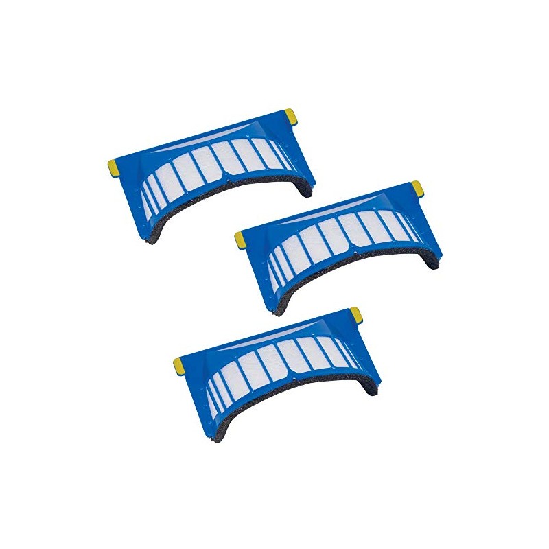 Genuine AeroVac Filter (Set of 3) Compatible with Roomba 600