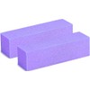 Pack of 2 buffer professional sanding block grit 100 (purple)