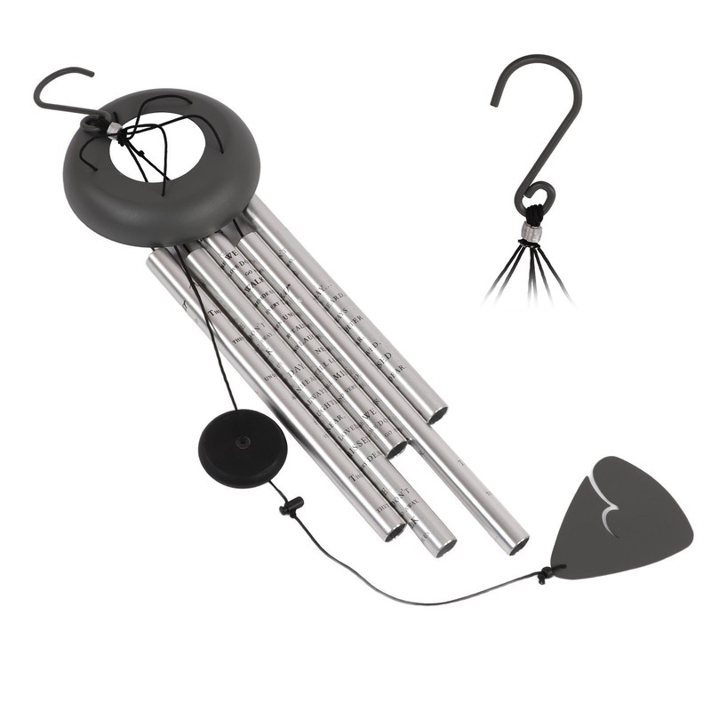 Wind Chimes Corrosion Resistant Waterproof Soothing Melody Metal Wind Chimes