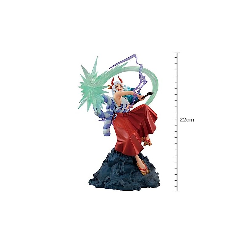 BANPRESTO One Piece Yamato The Brush Figurine Dioramatic 19 cm