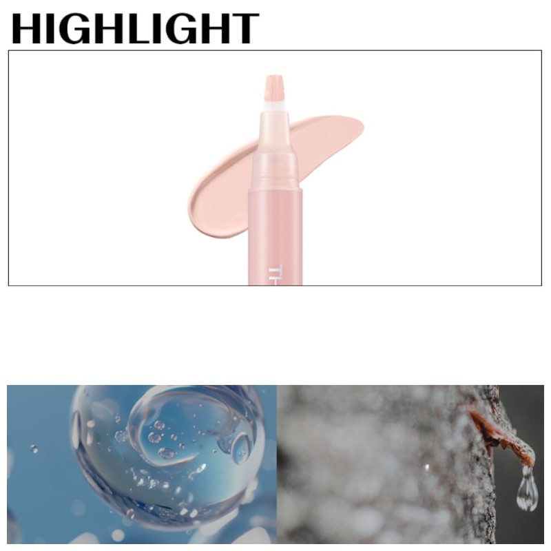 THE SAEM Cover Perfection Pen Concealer 4ml, Shade:Peach beige