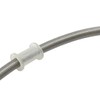 sourcingmap Universal 35cm Stainless Steel Motorcycle Hydraulic Oil Hose Pipe