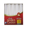 Ner Mitzvah Classic White Taper Candles - 10 Inch –