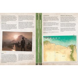 Modiphius Achtung! Cthulhu 2d20: Serpent and The Sands - Expansion Hardcover RPG Book, Epic 10 Part Campaign