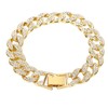 Cuban Bracelet Cuban Boutique Rhinestone Jewelry Hip Hop Couple Bracelet