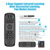 Cuifati G7BTS Air Remote Mouse, Bluetooth 5.0 Remote Mouse, Support