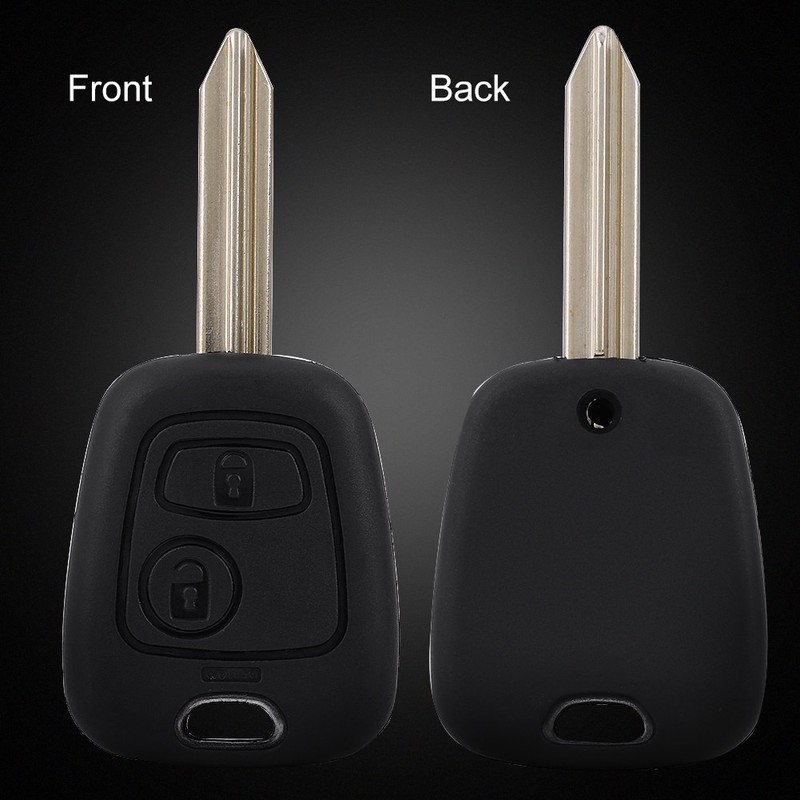 2 Buttons Car Remote Key Fob 433MHz ID46 for Citroen