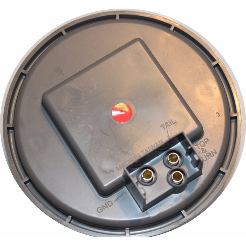 AutoSmart 4" Round LED Stop Turn Tail Light Includes Pair