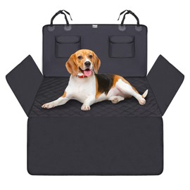 DOKI Universal Black Car Boot Liner - 100% Waterproof, Scratch-Resistant Dog Trunk Protector & Multi-Purpose Mat for SUV, Limousine, Family Car (105cm x 185cm)