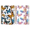 XFN 2Pcs Spiral Notebook, Butterfly College Ruled Spiral Notebook, Multi