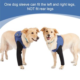 Dog Recovery Suit, Cone Collar Alternative, Abrasion Resistant Dog Recovery Sleeve, Washable 2.5mm Thick and Waterproof, Pet Wounds Prevent Licking, Bite, Being Wet and Infected (XXL)