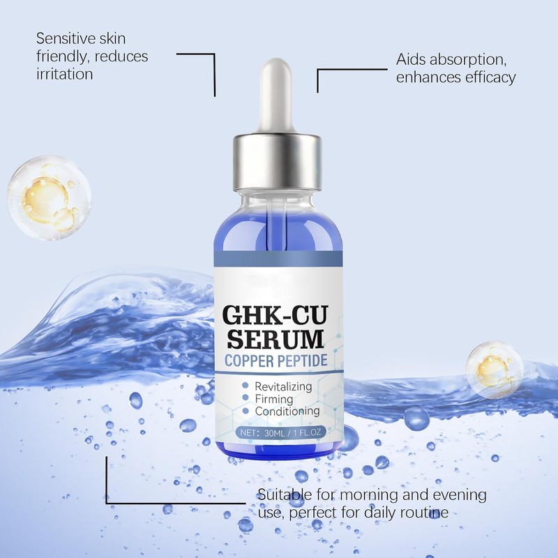 Sérum Facial Con Péptidos De Cobre