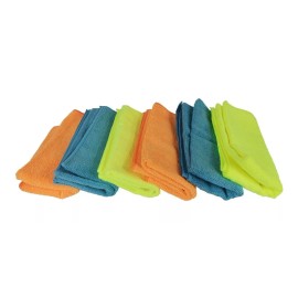 Lion Tools 12 Franelas De Microfibra 40 X 40 Cm Toalla Auto