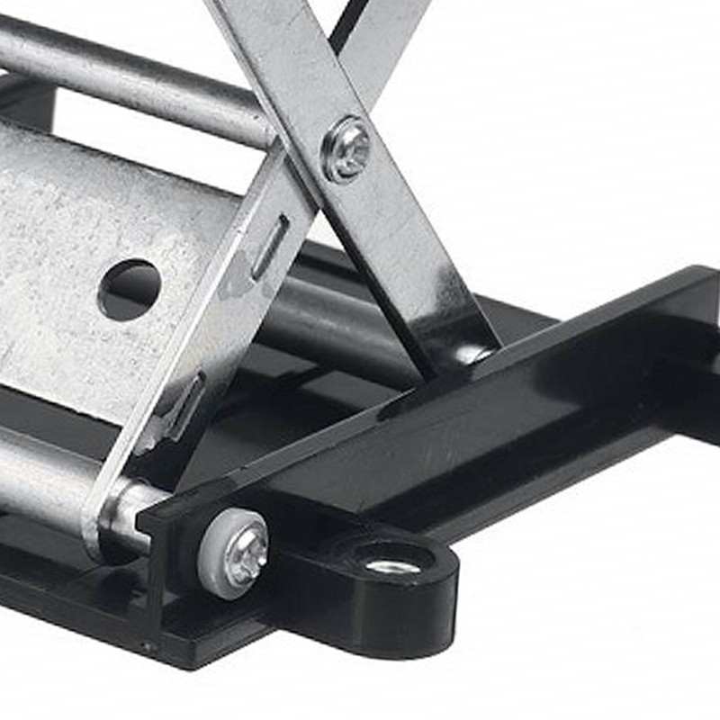 Lab Lift Stand Table Black Aluminum Automatic Leveling Rotatable Scientific