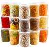 AOZITA 20 Sets 32 oz Plastic Deli Food Containers With