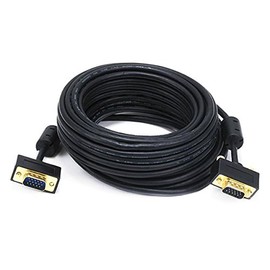 Monoprice 106364 35-Feet Ultra Slim Super VGA Male to Male Monitor Cable with Ferrites