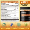Yutiny Prebiotics Probiotics & Digestive Enzymes Gummies, Gut Health Supplement