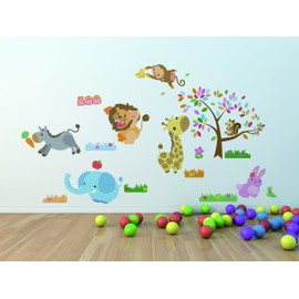 Fuji Boeki 4851 Wall Sticker 11.8 x 23.6 inches (30 x 6