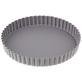 Tiger Crown 5245 Tart Shape, Gray, 7.2 x 1.0 inches (182 x 25 mm), Al- Sepato Tart 180, Aluminum, 2 Coats of Fluorine, Removing Bottom