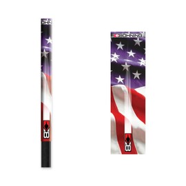 Bohning Archery Club Stars & Stripes HD Standard Arrow Wrap, 12pk