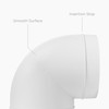 HVAC OV 6” Inch Round Duct Elbow 90 Degree for
