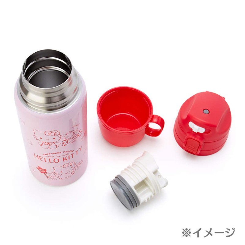 SANRIO Mewkledreamy 2-Way Stainless Steel Bottle, 21 fl oz (620