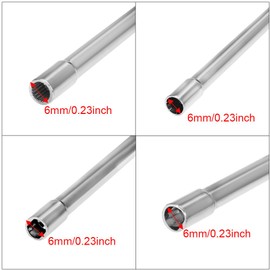 Anxingo 8Pcs Carburetor Adjustment Tool Replacement for Common 2 Cycle Small Engine Carb Small Head Pac Man Small Head Single D Double D Hexagon Hex Socket 21-Teeth 7-Teeth Splined Screwdriver