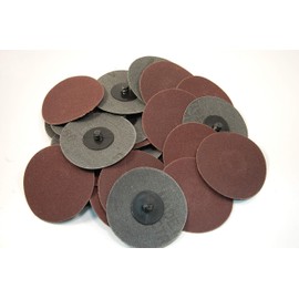 (25pc) Rogue River Tools 3" Quick-Change Sanding Discs (Type - R) (180 Grit)