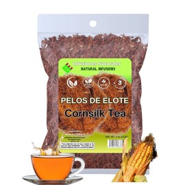 Barbas de Elote 4 oz Pelos De Elote Herbal Tea (Cornsilk Tea) - 100% All Natural