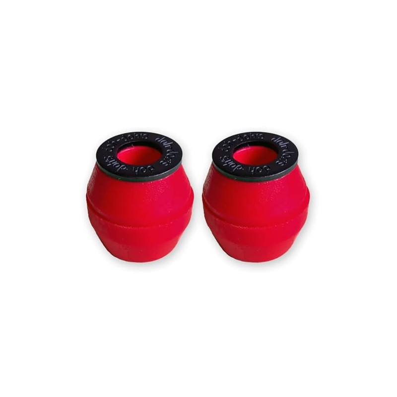 Shorty's Skateboard Bushings Doh Doh's Cones 95A Red Firm