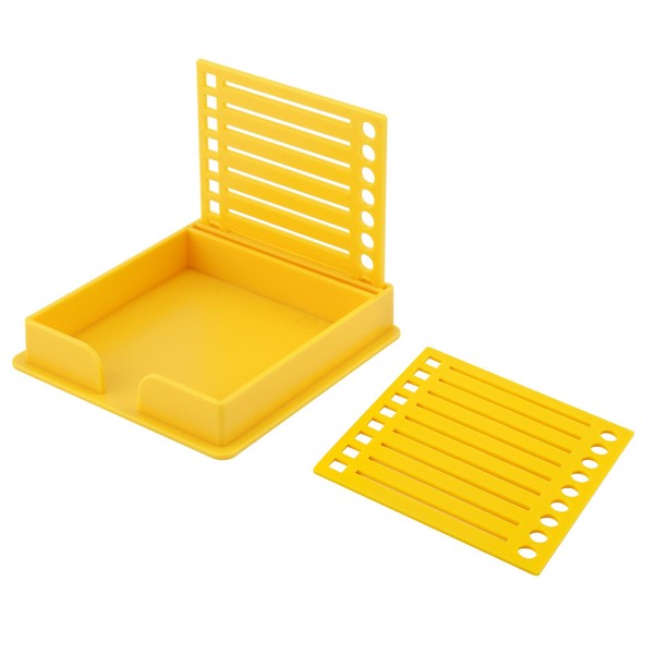 Sticky Note Stencil, Post Note Holder with Line Box Drawing