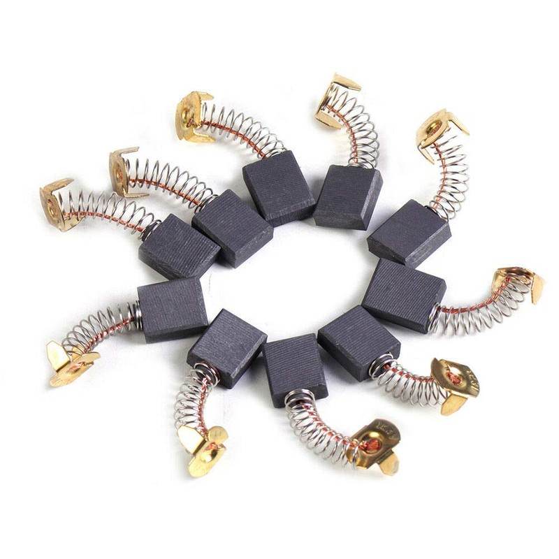 Motor Carbon Brushes - 10pcs Electric Replacement Motor Carbon Brushes